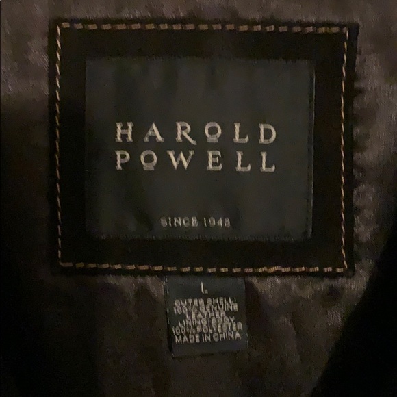 Harold Powell - Rich Chocolate Brown Suede Car coat - Picture 2 of 2